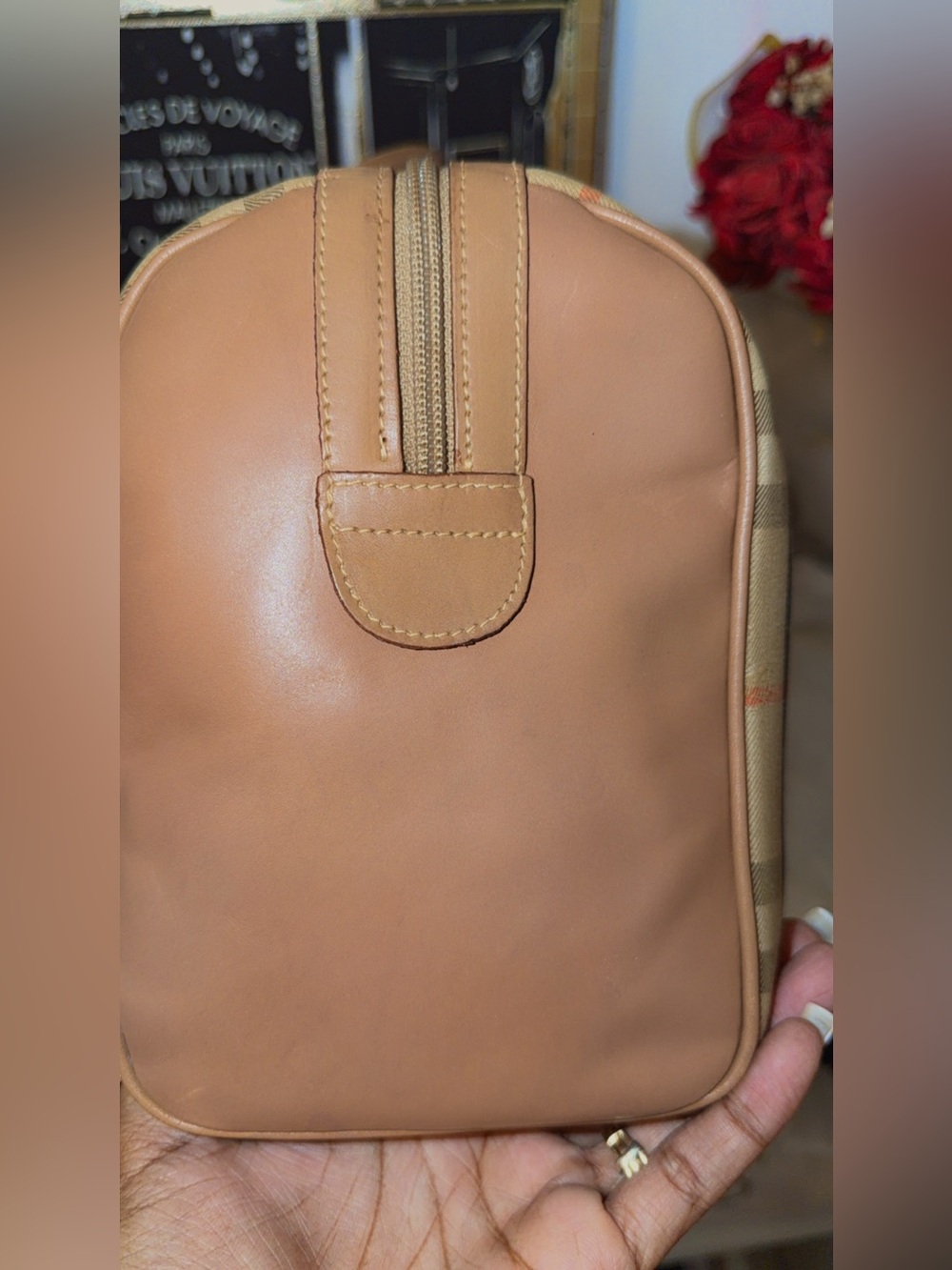 Burberry Nova Check Boston Bag with Certificate of Authenticity - Picture 7 of 9